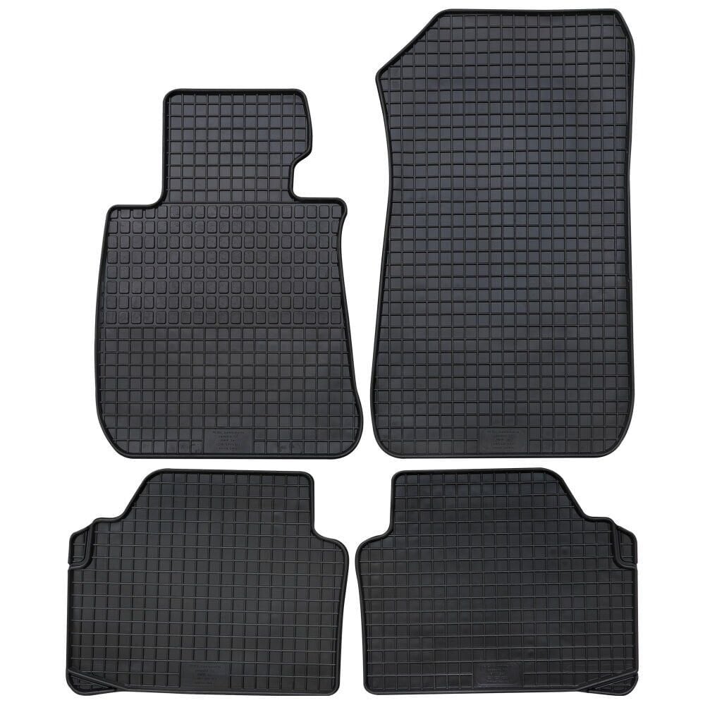 BMW 3 Series E90 E91 E92 Black Rubber Floor Mat