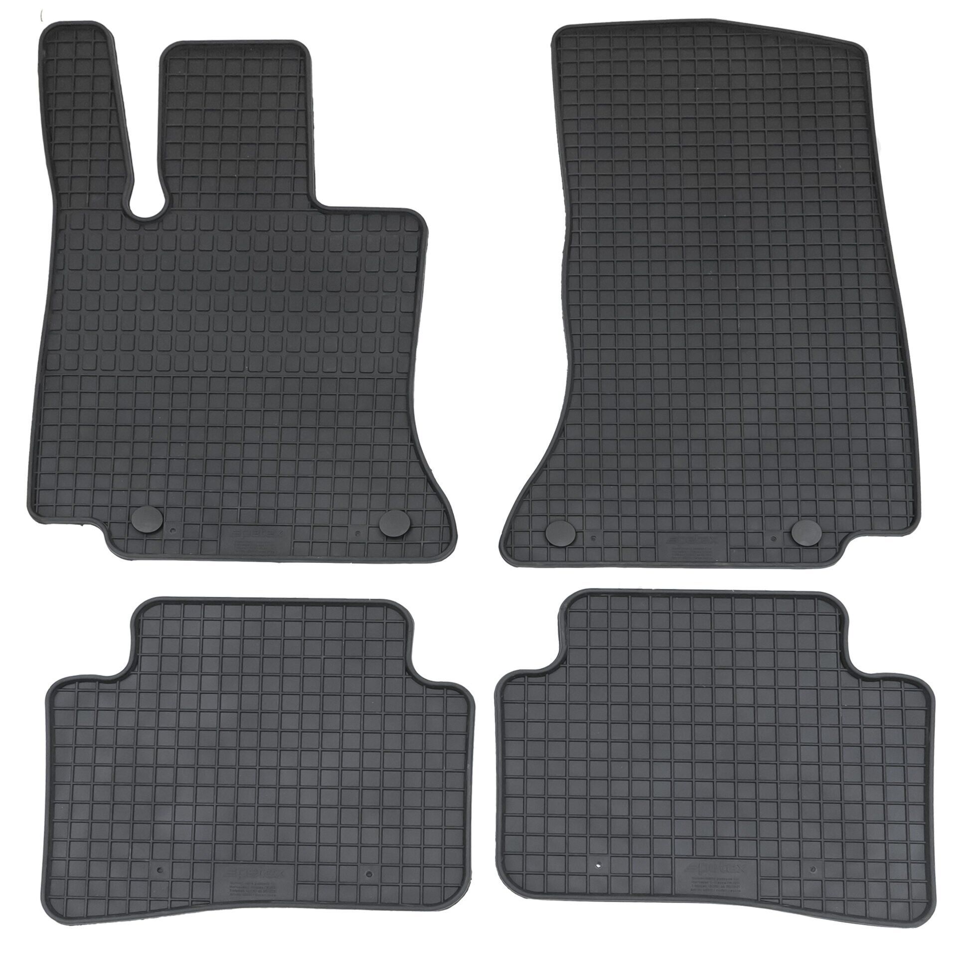 Mercedes C-Class W206 Black Rubber Floor Mat
