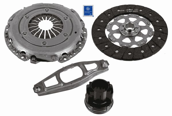 Mercedes C Serisi W205 C 200 d M274 Debriyaj Seti + Rulman | SACHS 3000 970 133