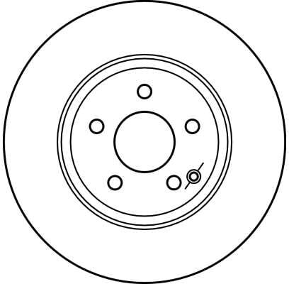 Mercedes S Class W220 S 320 M112 Front Brake Disc