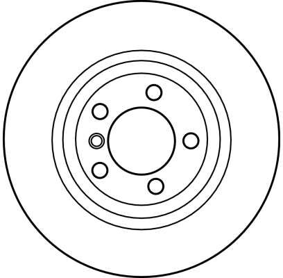 BMW E46 330 xd Front Brake Disc | TRW DF4166