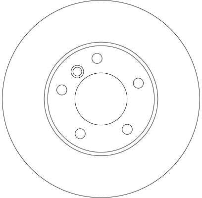BMW E39 525 tds Front Brake Disc | TRW DF4248S