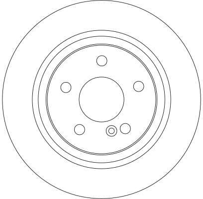 Mercedes E-Class W211 E 320 BLUETEC Rear Brake Disc