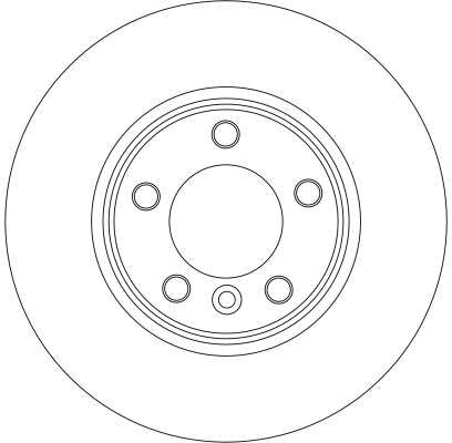 BMW 5 Series E60 520i M54 Front Brake Disc | TRW DF4359