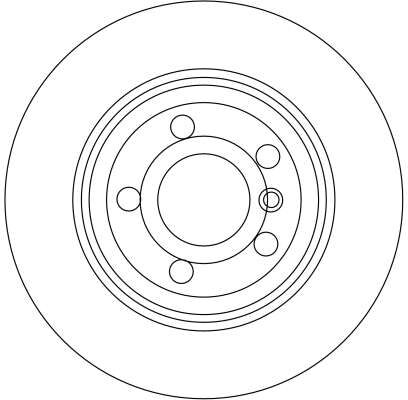 BMW X3 (E83) Rear Brake Disc | TRW DF4388