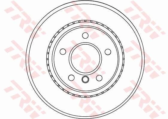 BMW E90 316i N43 Rear Brake Disc | TRW DF4450