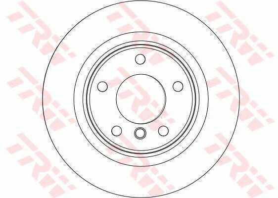 BMW 1 Serisi E81 116d N46 Arka Fren Diski | TRW DF4451