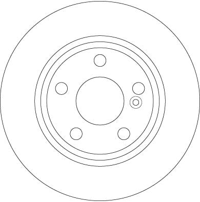 Mercedes A-Class W176 A 200 Rear Brake Disc | TRW DF6376