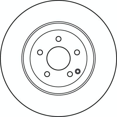 Mercedes GLK X204 Front Brake Disc | TRW DF7351S