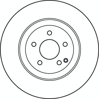 Mercedes GLK X204 Front Brake Disc | TRW DF7351S