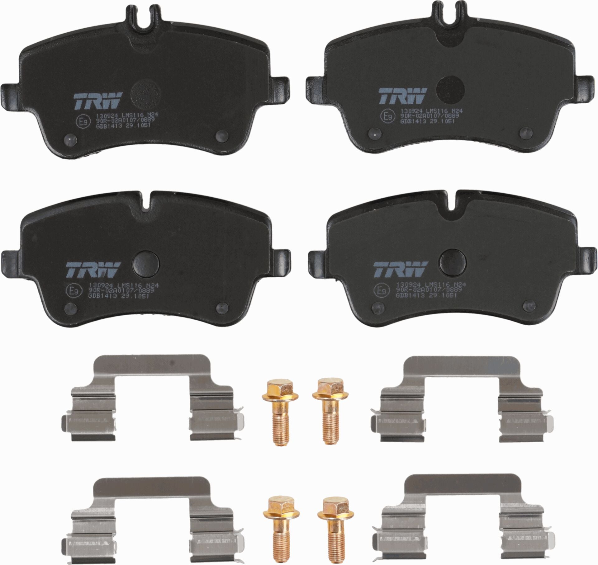 Mercedes W203 C 200 Kompressor Front Brake Pad | TRW GDB1413