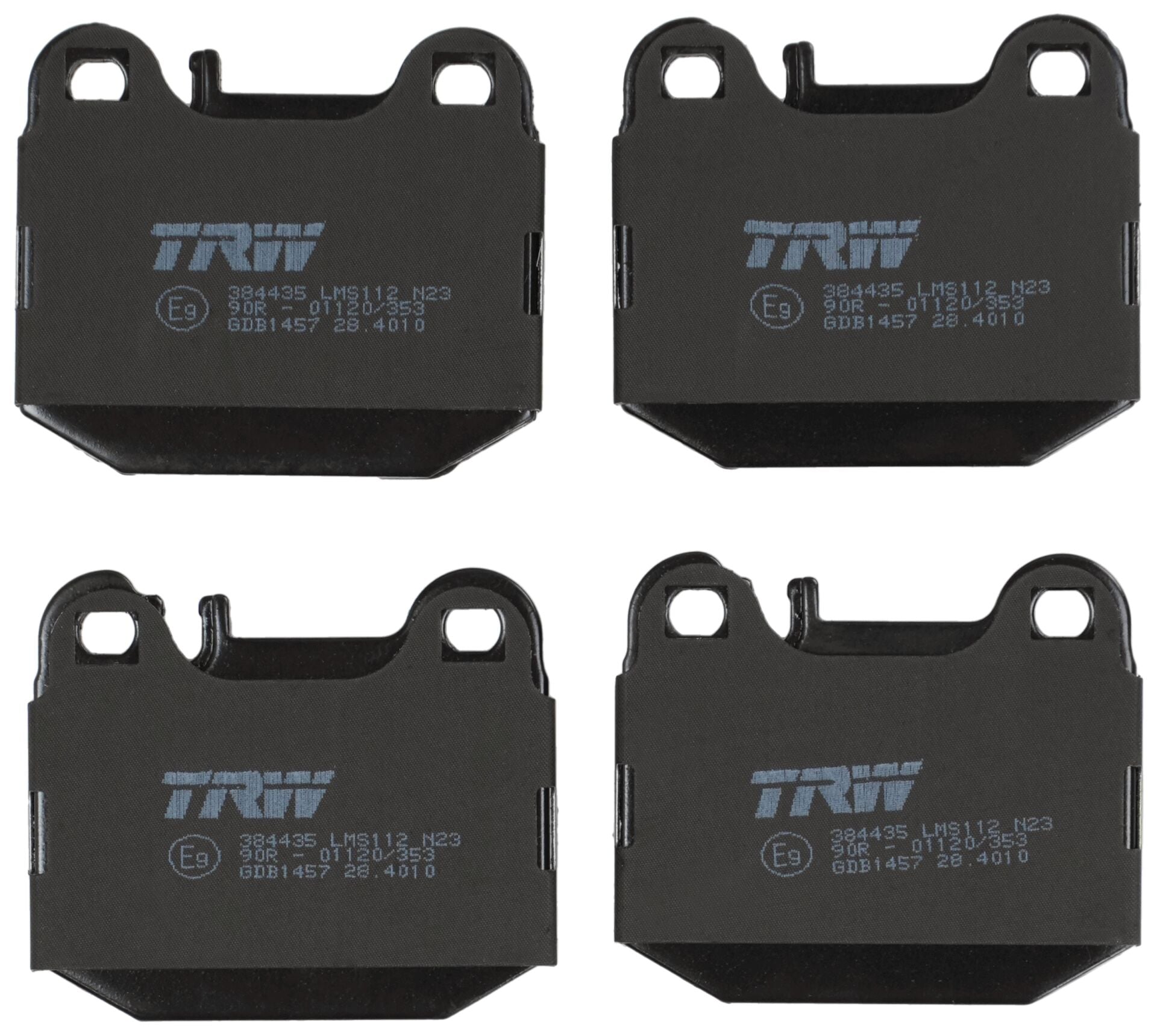 Mercedes W163 ML 430 M113 Rear Brake Pads | TRW GDB1457