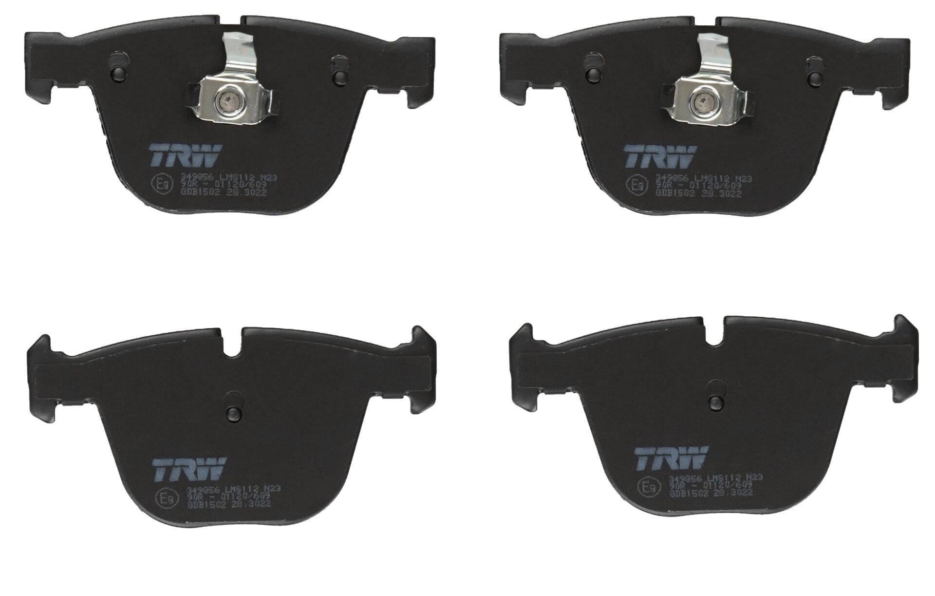 BMW 7 Series E65 740i N62 Rear Brake Pads | TRW GDB1502