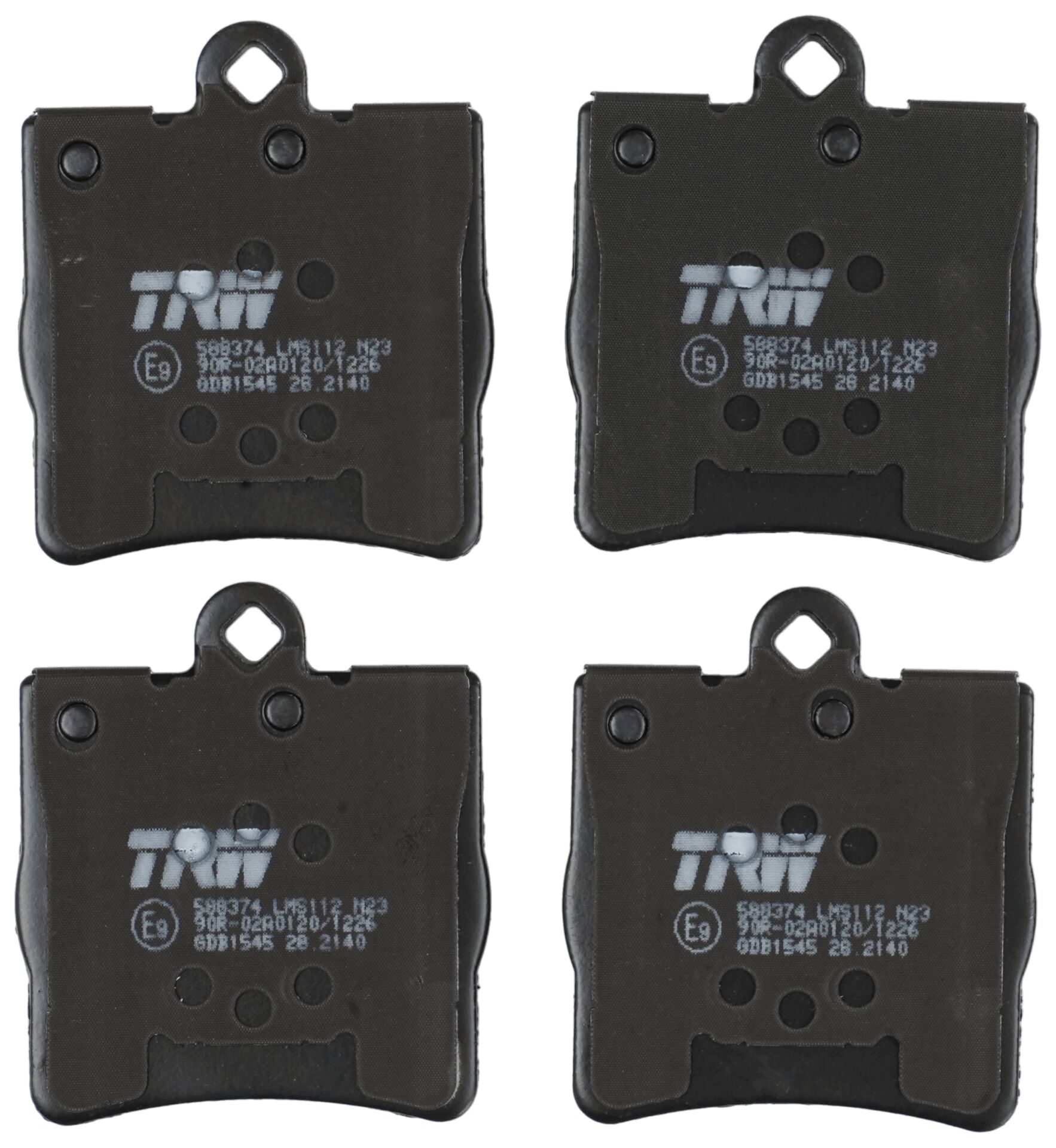 Mercedes CLK W209 Rear Brake Pads | TRW GDB1545
