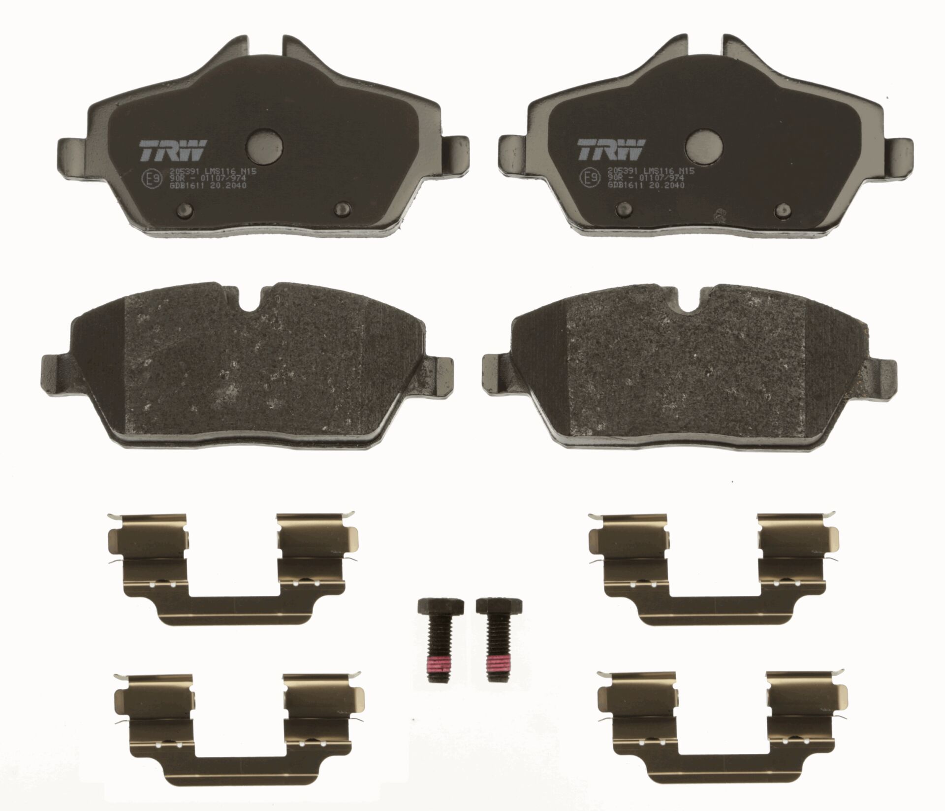 BMW 1 Series E81 118i N43 Front Brake Pads | TRW