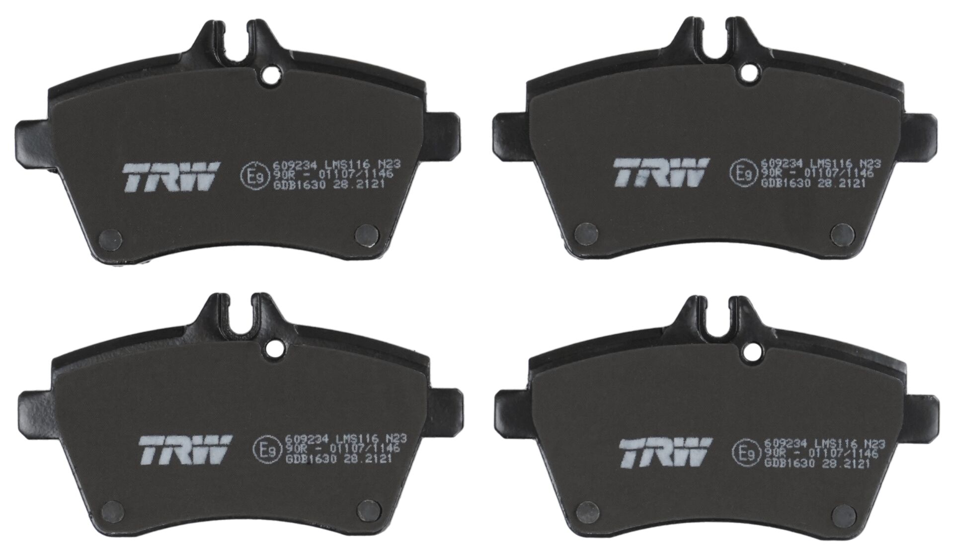 Mercedes A-Class W169 A 180 M266 Front Brake Pads