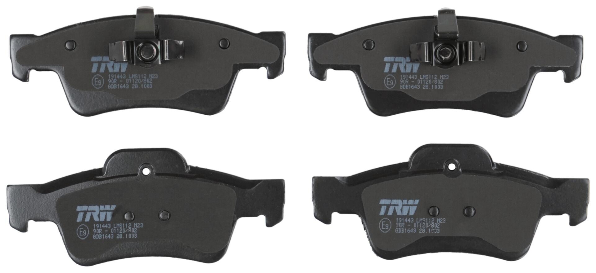 Mercedes GL X164 Rear Brake Pads | TRW GDB1643