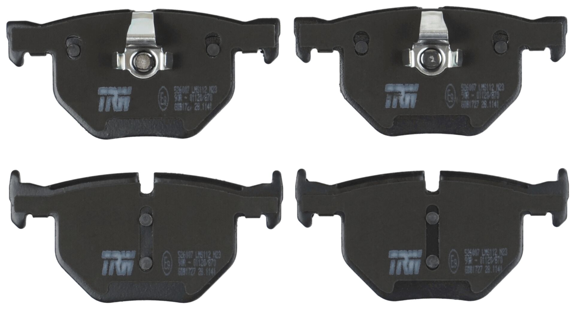 BMW E60 520d Rear Brake Pads | TRW GDB1727