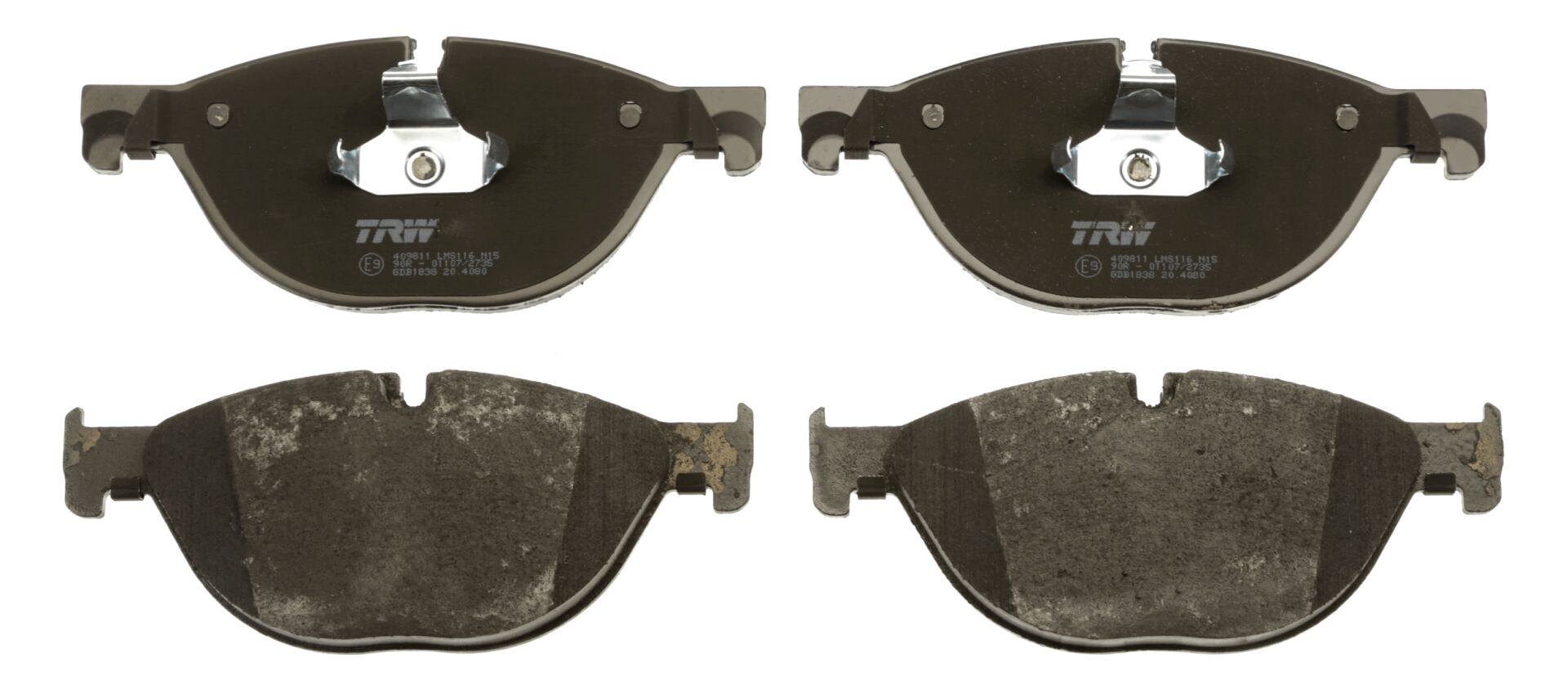 BMW 5 Series F10 530i N52 Front Brake Pads | TRW GDB1838