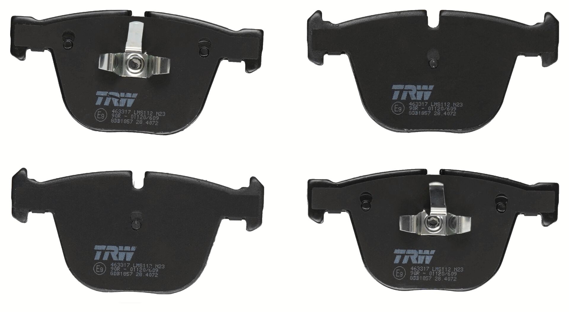 BMW 7 Serisi F01 750 d N57 Arka Fren Balatası | TRW GDB1857