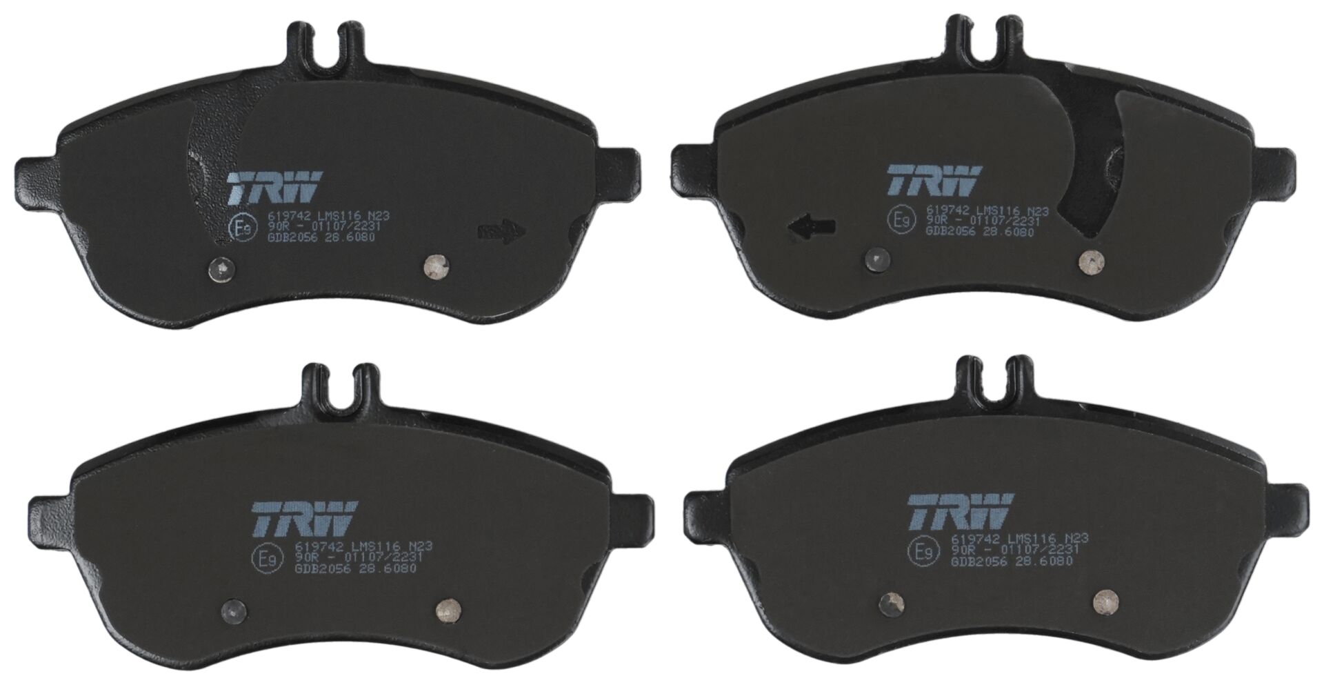 Mercedes C-Class W204 Front Brake Pads | TRW GDB2056