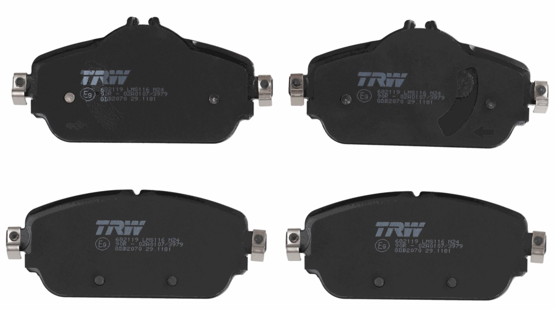 Mercedes W205 C 200 EQ M264 Front Brake Pads | TRW GDB2070