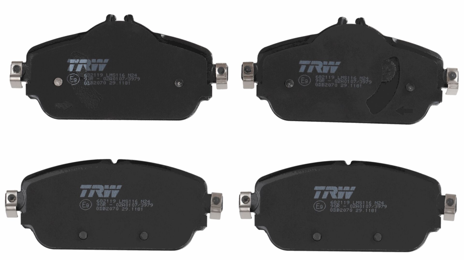 Mercedes C-Class W205 C 200 d Front Brake Pad | TRW GDB2070