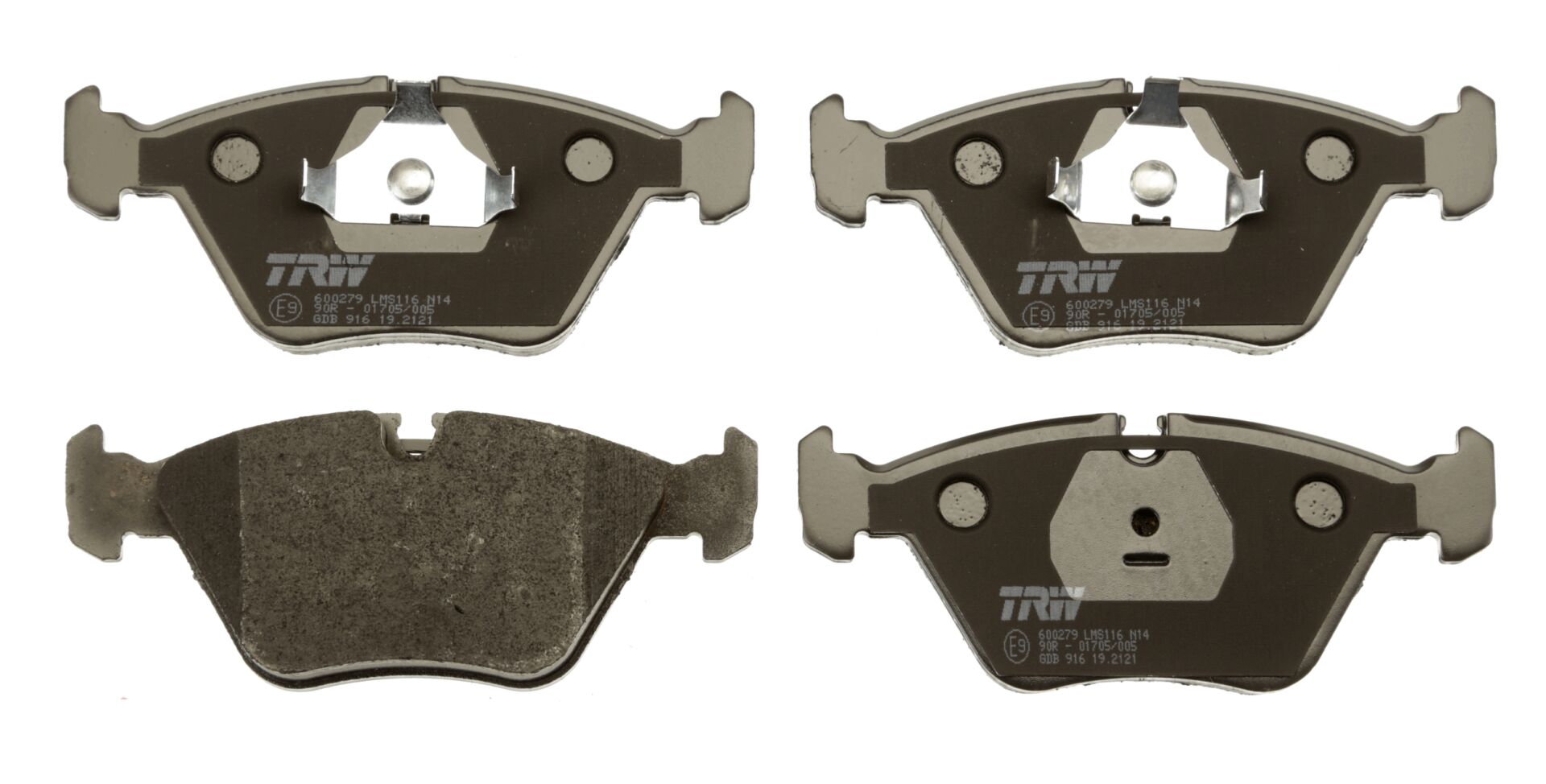BMW E36 M3 Front Brake Pads | TRW GDB916