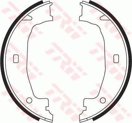 BMW 3 Serisi E46 316i M43 Arka Fren Pabucu | TRW GS8432