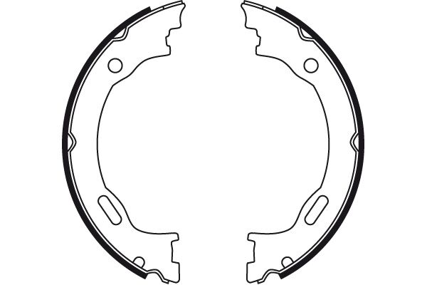 Mercedes W163 ML 430 M113 Rear Brake Pads - TRW GS8475