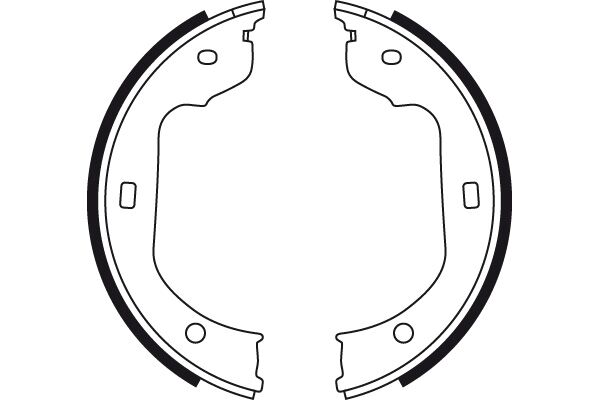 BMW X5 (E53) Rear Brake Shoe | TRW GS8478