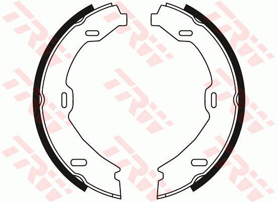 Mercedes W220 S 350 M112 Rear Brake Pads | TRW GS8482