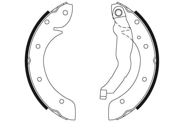 BMW 3 Series E36 316i M43 Rear Brake Pabucu | TRW GS8528