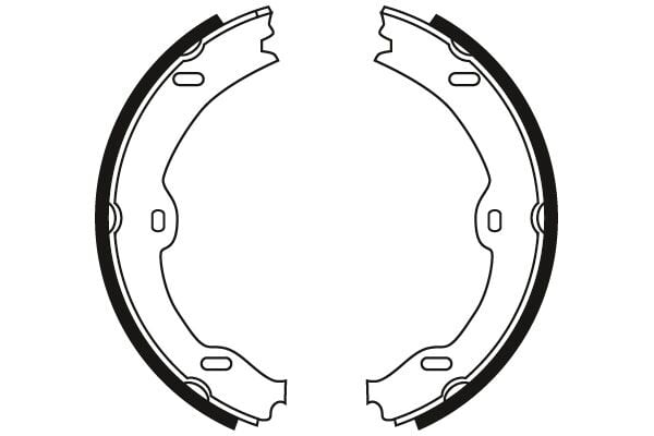 Mercedes E-Class W211 E 320 M112 Rear Brake Pads