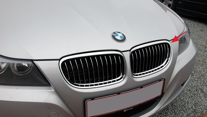 BMW 3 Serisi E90 Panjur Sağ Krom 2009 | ITHAL 51137201970