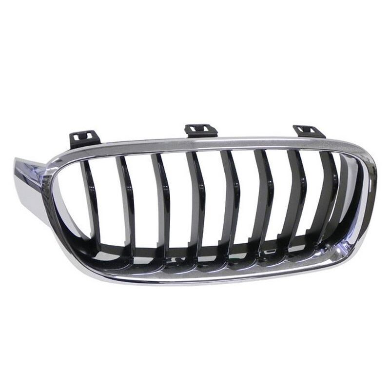 BMW 3 Series F30 Right Grille Chrome Inside Black | ITHAL
