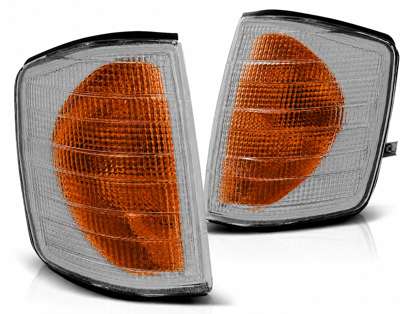 Mercedes E Series W124 White Turn Signal Set | TVA124 826 07 43