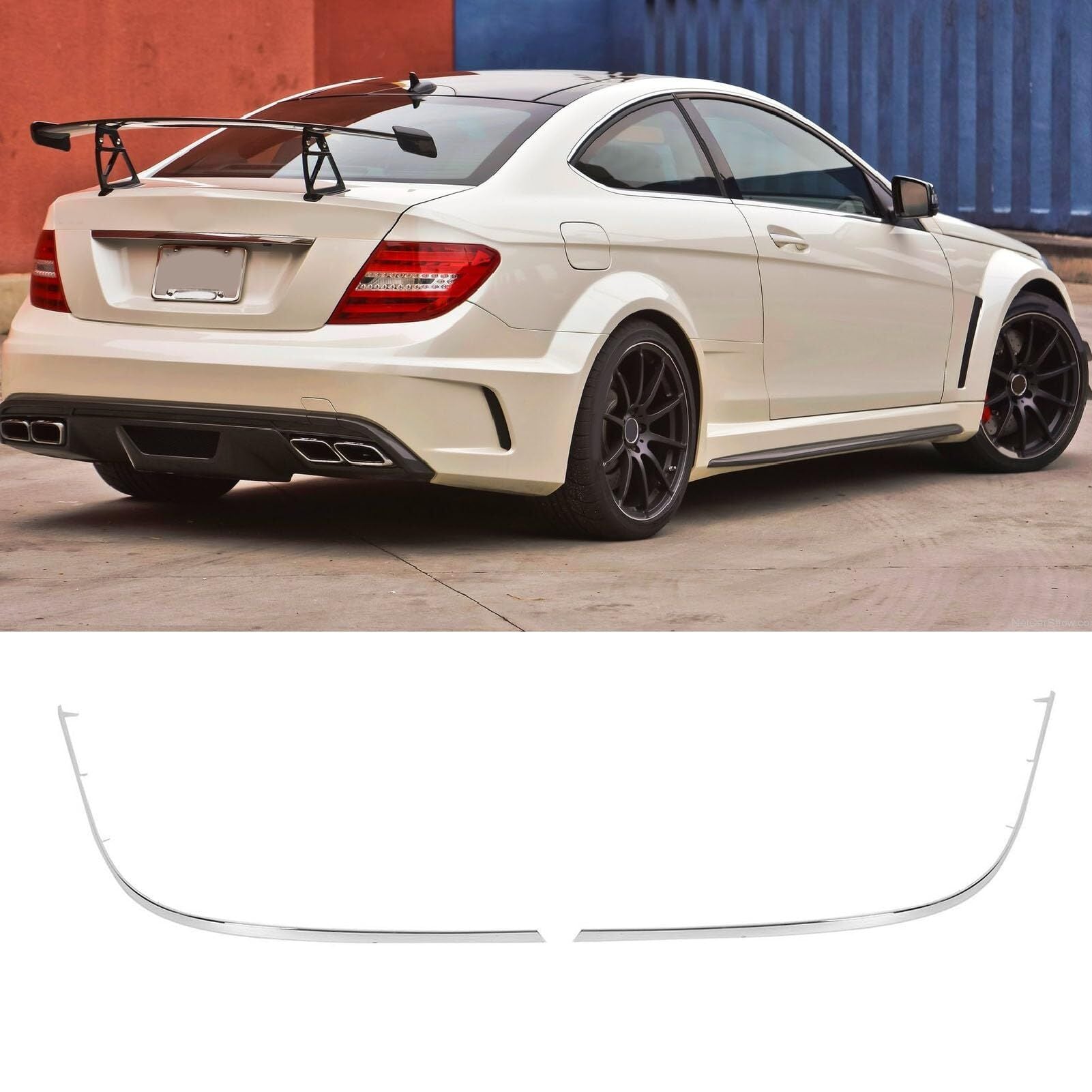 Mercedes C-Class W204 Rear Bumper Trim Left | ITHAL