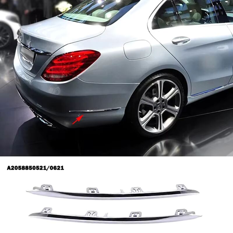 Mercedes C-Class W205 Rear Bumper Trim Right 2015 | ITHAL