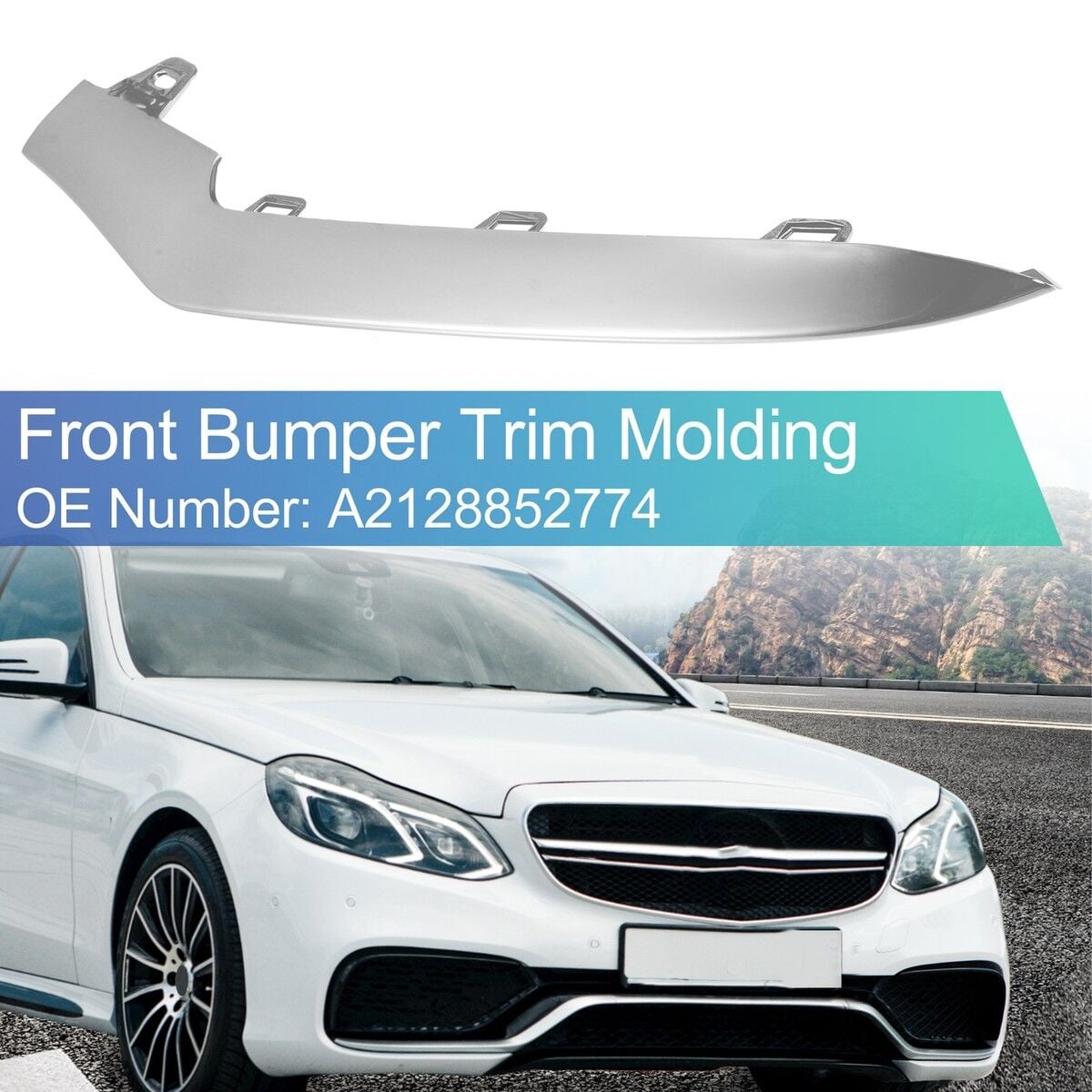 Mercedes E-Class W212 Front Left Bumper Trim | ITHAL