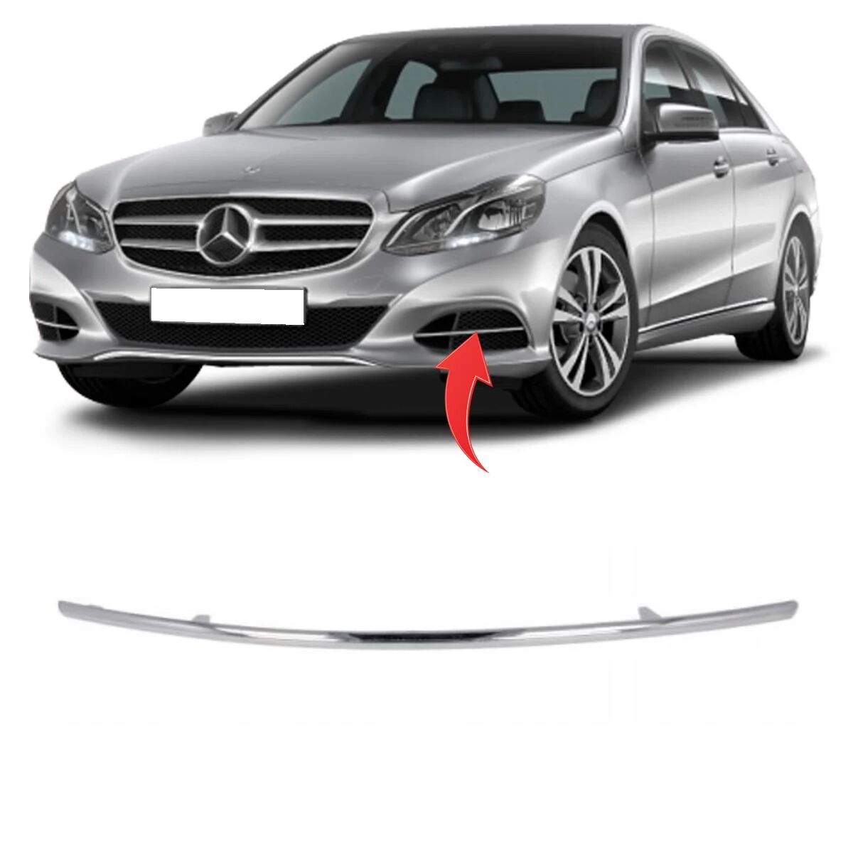 Mercedes E-Class W212 Front Left Grille Trim | ITHAL
