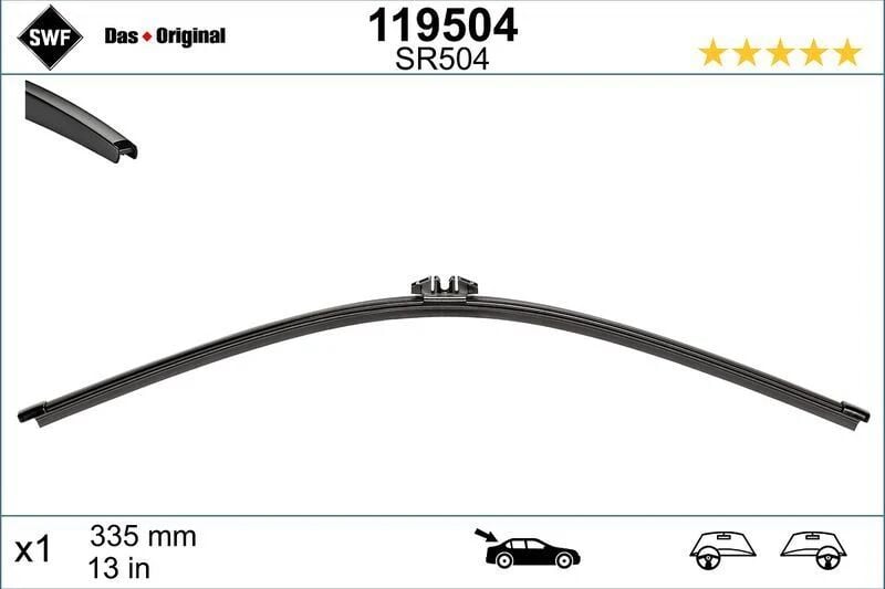 BMW X3 F25 Rear Wiper (2011-2015) | SWF 119504