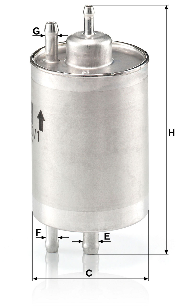 Mercedes C-Class W203 C 180 M111 Fuel Filter | MANN WK720
