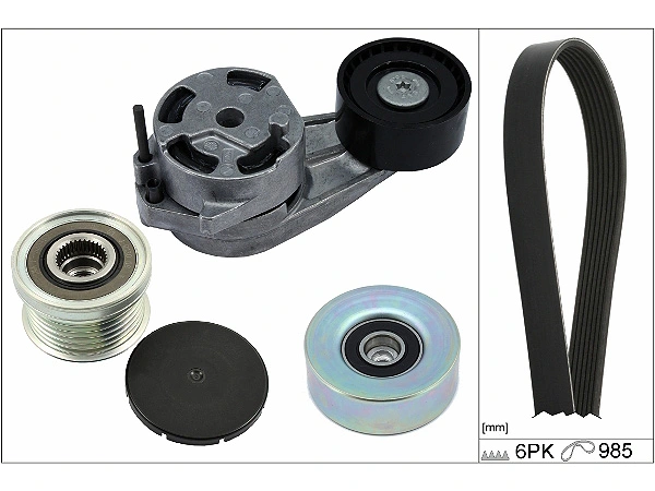 BMW 1 Serisi F21 114 i V Kayış Seti Komple | INA 529 0482 20