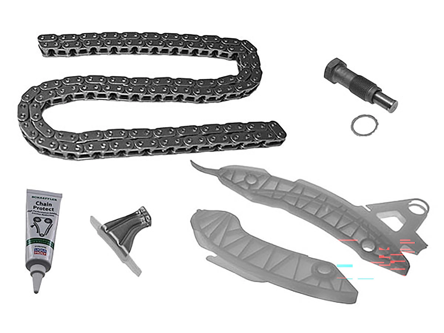 BMW 7 Serisi E65, E66, E67 760 i, Li Eksantrik Zincir Seti | INA 559 0104 20