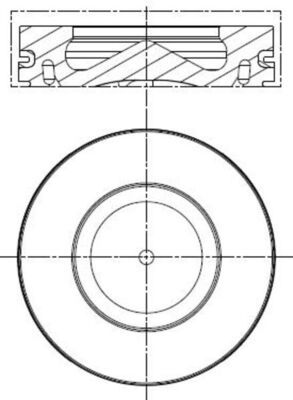 BMW X1 Serisi E84 N47 Piston 84.50mm 050 | MAHLE 081 PI 00100 002