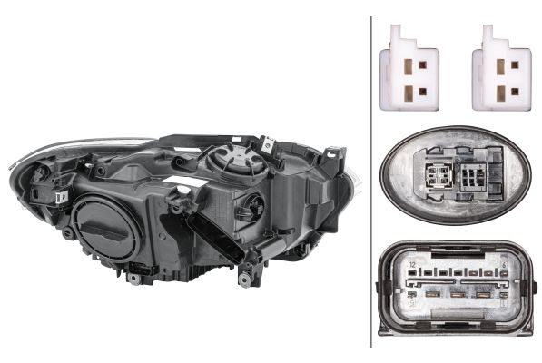 BMW 1 Serisi F20 Far Bi-Xenon Sol | HELLA 1LL 010 741-571
