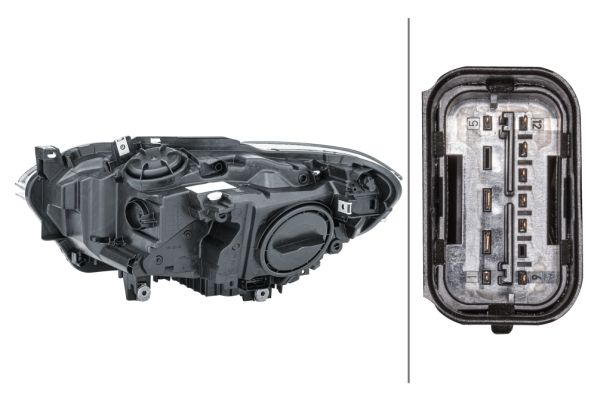 BMW 1 Serisi F20 Far Halojen Sağ | HELLA 1EG 010 741-081