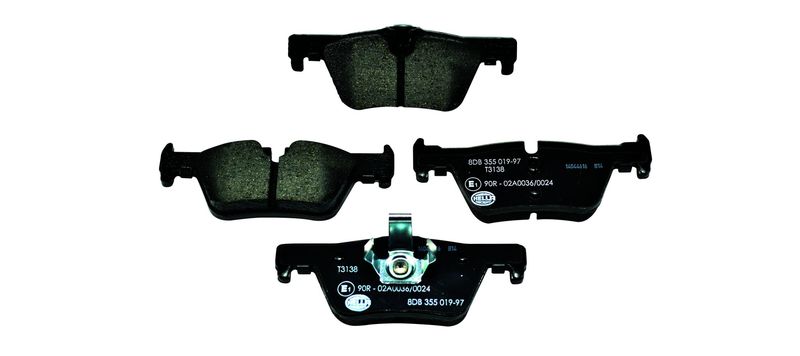 BMW 1 Serisi F20 Fren Balatası Arka | HELLA 8DB 355 019-971