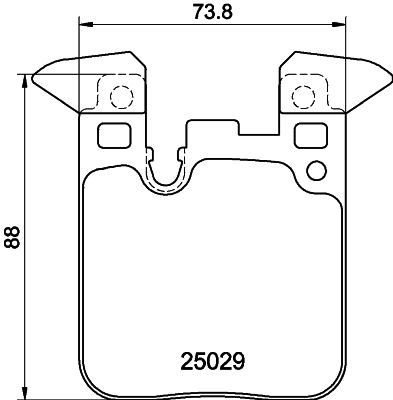 BMW 4 Serisi F36 Fren Balatası Arka | HELLA 8DB 355 021-341